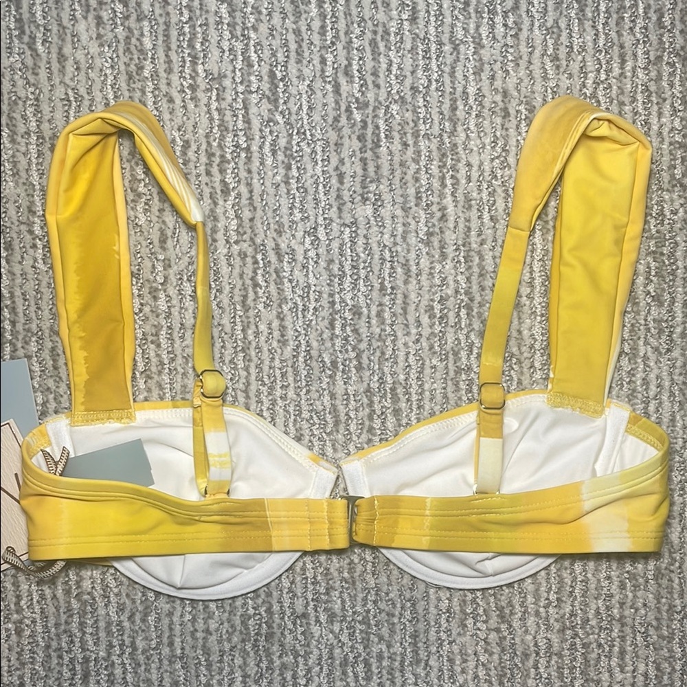 NWT Antonio Melani x M.G. Style Solana Underwire Bralette Swim Top – XS - Picture 5 of 7